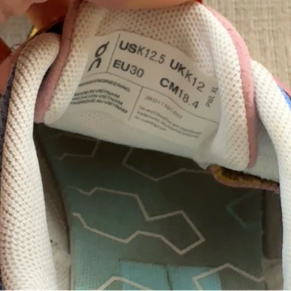 On Running Kids Cloud Play Sneakers Ultramarine Zephyr - Picture 6 of 15